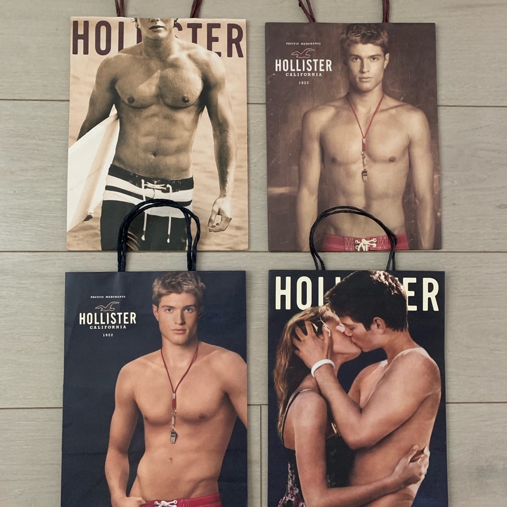 Hollister Beach Vibe Paper Bags Collection 4